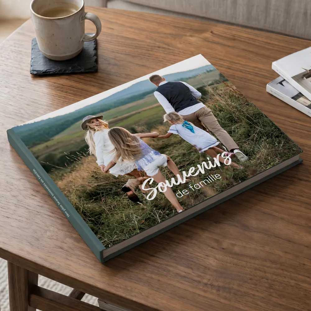 Livre photo paysage couverture rigide Photoweb